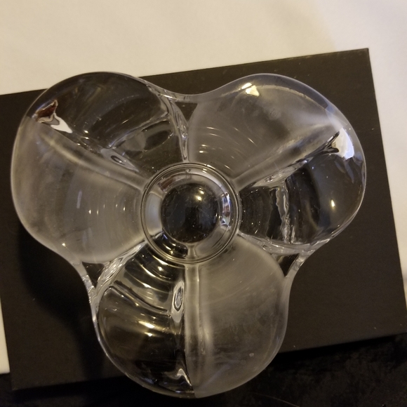 Mikasa Crystal Flowers Candle Holders - Picture 9 of 10